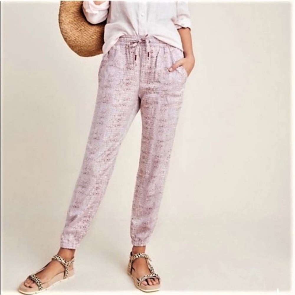 Anthropologie Orana Printed Joggers, size small